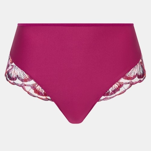 Chantelle Lily fuchsia high brief
