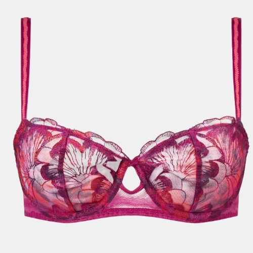 Chantelle Lily fuchsia niet voorgevormde bh
