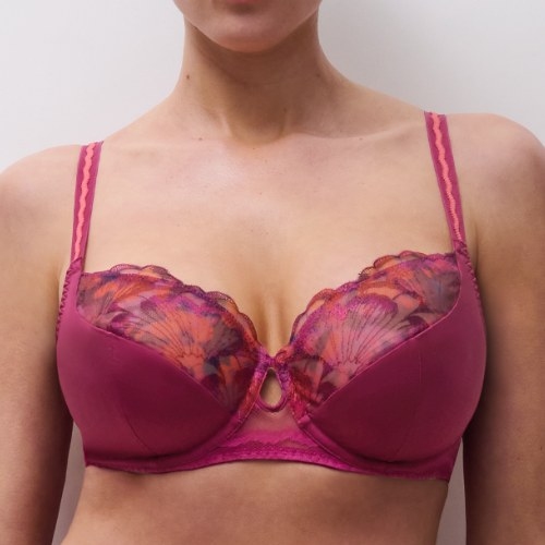 Chantelle Lily fuchsia voorgevormde bh