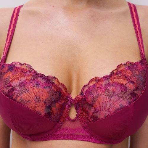 Chantelle Lily fuchsia voorgevormde bh