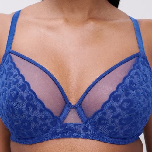 Chantelle Girls blauw niet voorgevormde bh