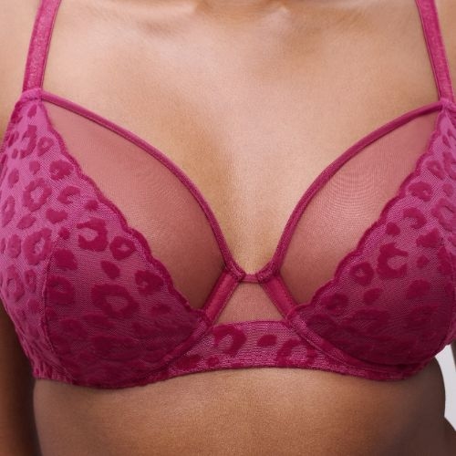 Chantelle Girls fuchsia niet voorgevormde bh