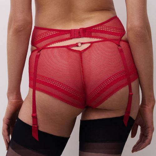 Chantelle Amor rood jarretelle