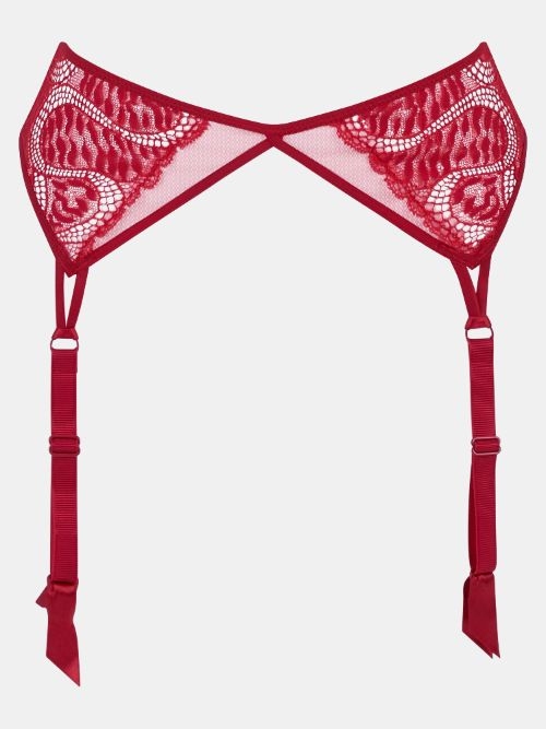 Chantelle Amor rood jarretelle