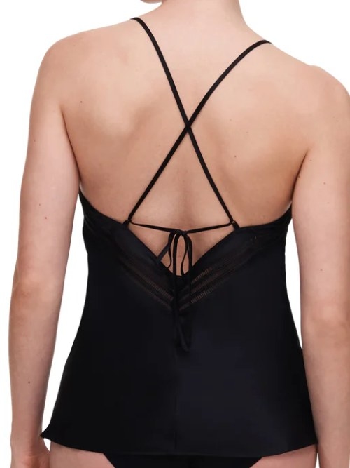 Chantelle Nachtmode Nightshade zwart slaapshirt