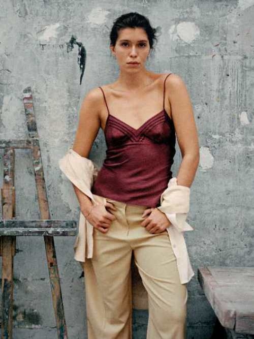 Chantelle Nachtmode Nightshade bordeaux slaapshirt