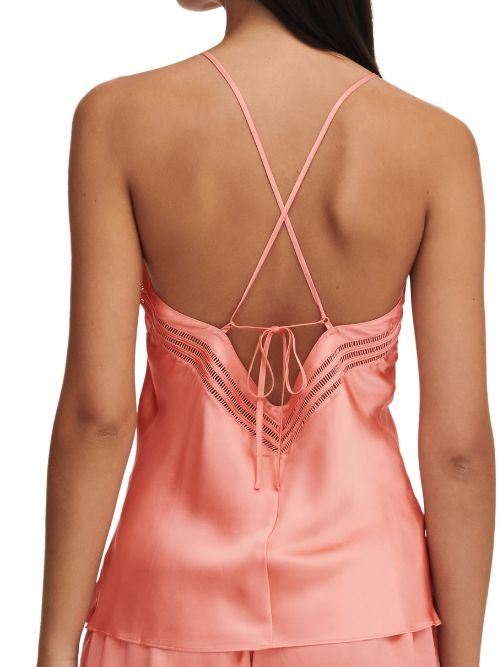 Chantelle Nachtmode Nightshade peach pink slaapshirt
