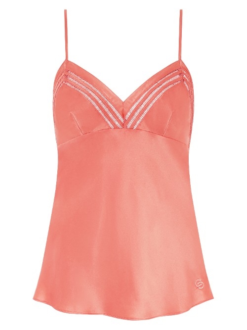 Chantelle Nachtmode Nightshade peach pink slaapshirt