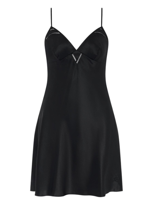 Chantelle Nachtmode Nightshade zwart slipdress