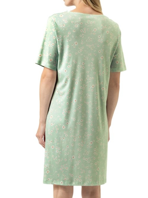 Mey Nachtmode Daisy Delight groen slaapshirt