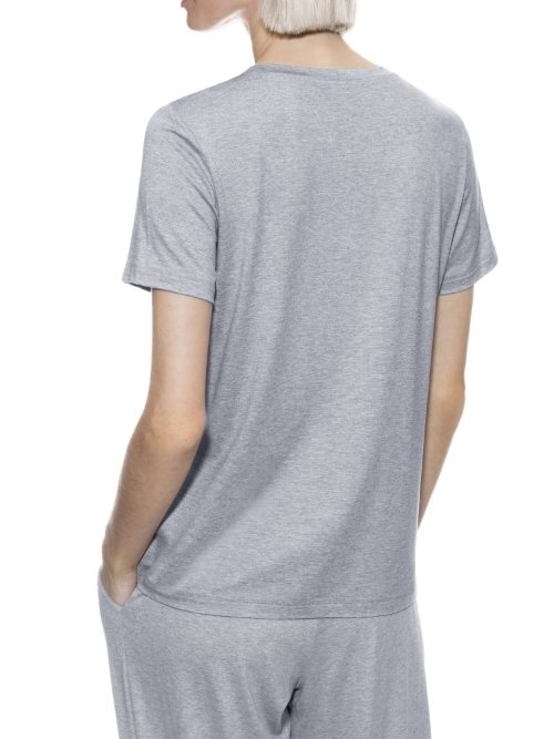 Mey Nachtmode Easy Night grijs slaapshirt
