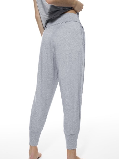 Mey Nachtmode Easy Night grijs pyjamabroek