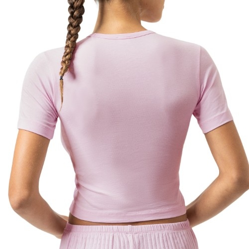 Mey Nachtmode Solid Love roze slaapshirt