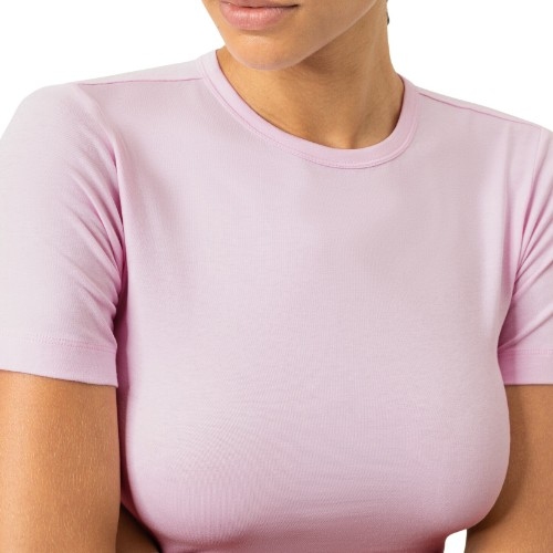 Mey Nachtmode Solid Love roze slaapshirt