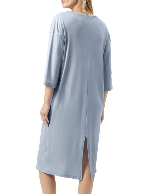 Mey Nachtmode Wild Violets blauw nachthemd