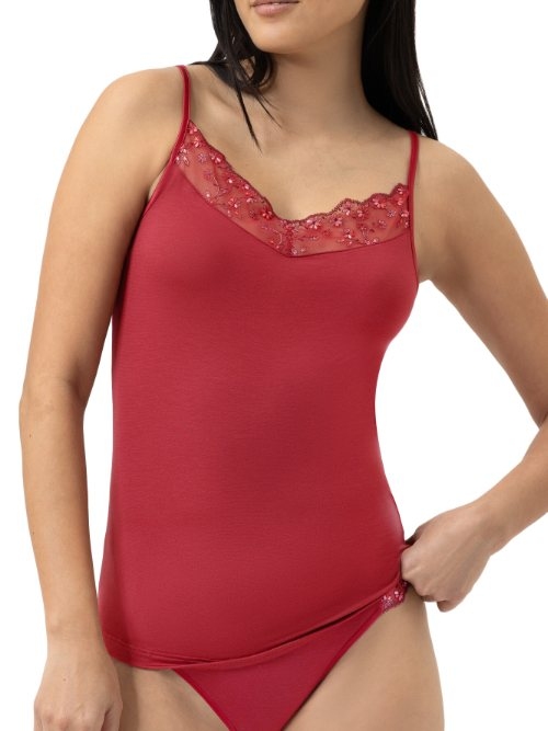 Mey Lingerie Delighted rood spaghetti top