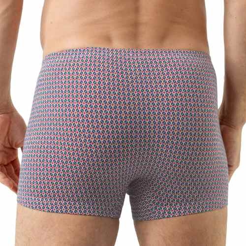 Mey Heren Blue Circle blauw katoenen boxershort