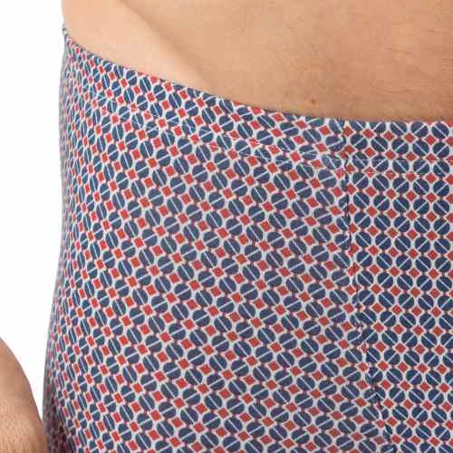 Mey Heren Blue Circle blauw katoenen boxershort
