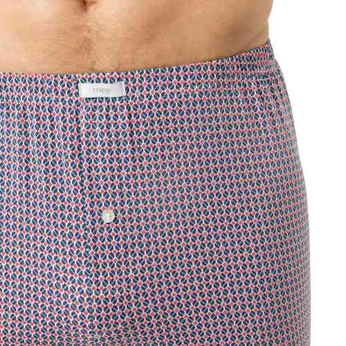 Mey Heren Blue Circle blauw wijde boxershort