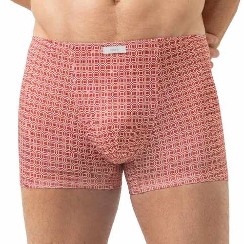 Mey Heren Coral Grid coral boxershort