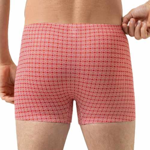 Mey Heren Coral Grid coral boxershort