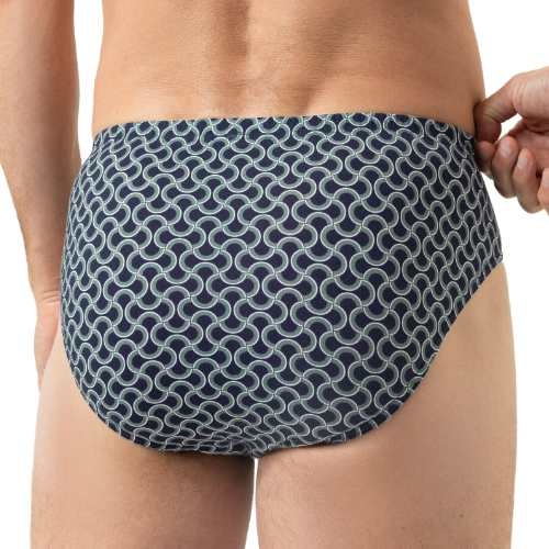 Mey Heren Curves marine blauw heren slip