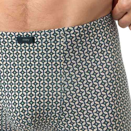 Mey Heren Lemon Weave wit katoenen boxershort