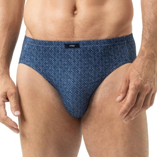 Mey Heren Flowery Blue blauw heren slip