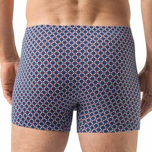 Mey Heren Tie Geo coral katoenen boxershort