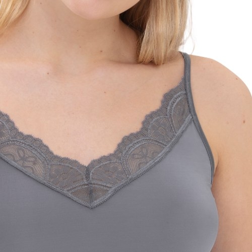 Mey Lingerie Poetry Fame grijs spaghetti top