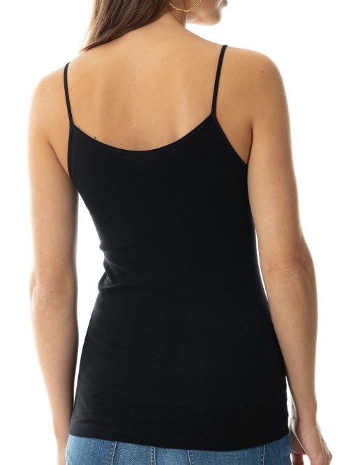 Mey Lingerie Noblesse zwart spaghetti top