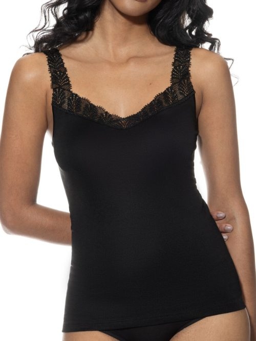 Mey Lingerie Emotion Elegance zwart top / shirt