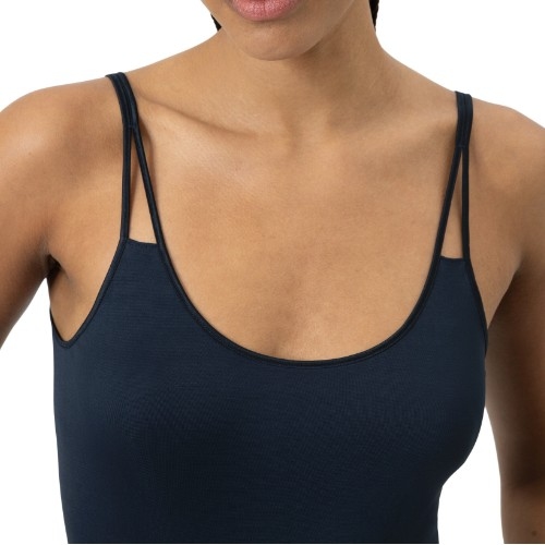 Mey Lingerie Emotion marine blauw spaghetti top