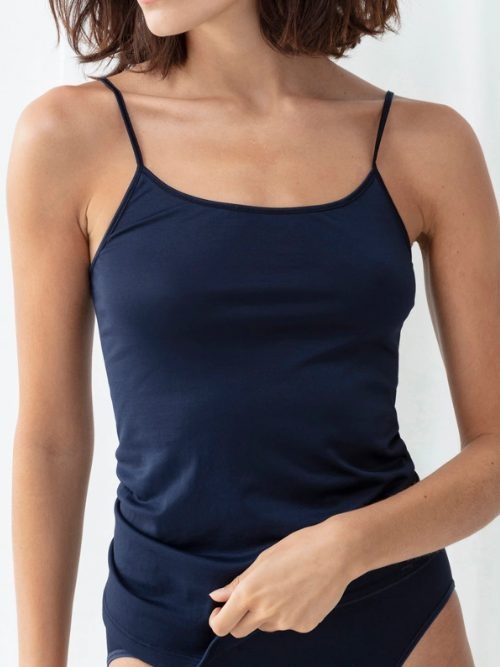 Mey Lingerie Emotion marine blauw spaghetti top