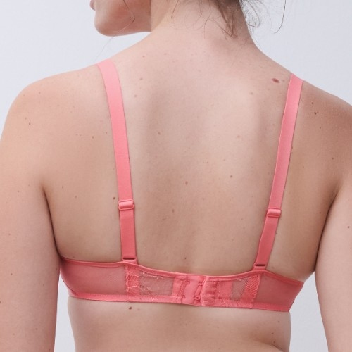 Chantelle Xtravagant roze niet voorgevormde bh