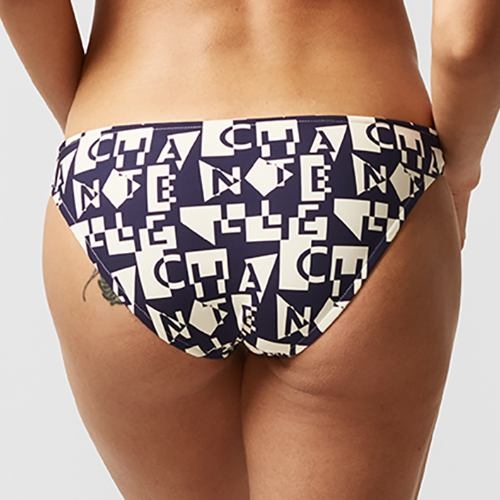 Chantelle Badmode Identity wit/zwart bikini broekje