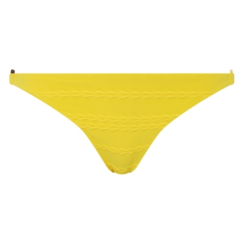 Chantelle Badmode Texture geel bikini broekje