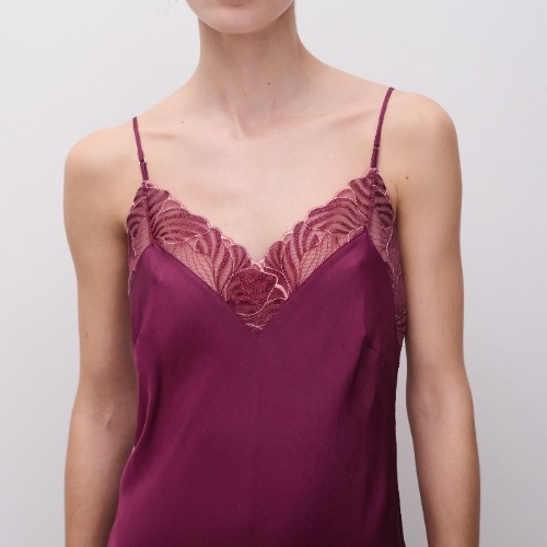 Chantelle Nachtmode Legend paars slipdress
