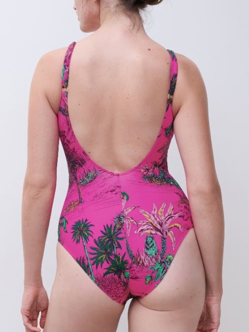 Chantelle Badmode Sauvage roze badpak