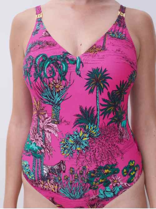Chantelle Badmode Sauvage roze badpak
