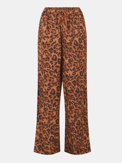 Chantelle Nachtmode  bruin/print pyjamabroek
