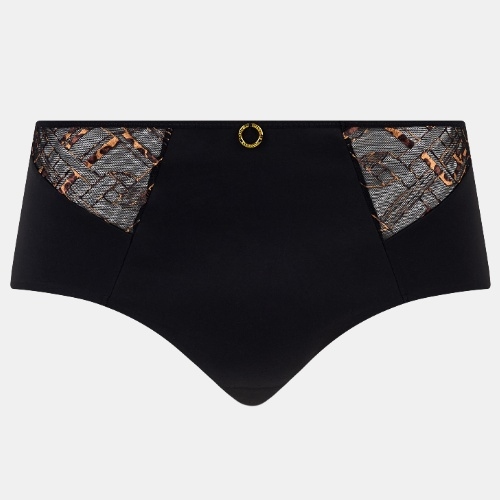 Chantelle Graphic Support zwart high brief