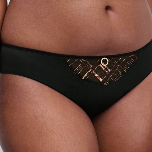 Chantelle Graphic Support zwart slip