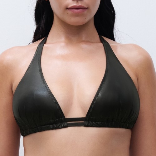 Chantelle Badmode Metallic zwart soft-cup bikinitop