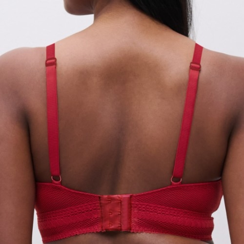 Chantelle Amor scarlet red wireless bh