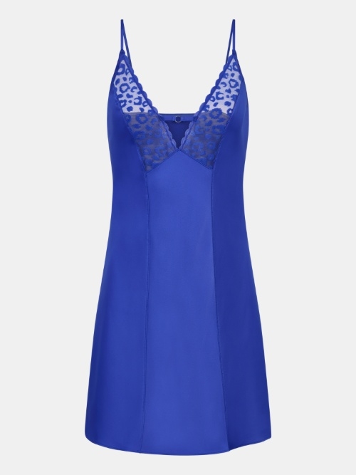 Chantelle Day to Night blauw slipdress