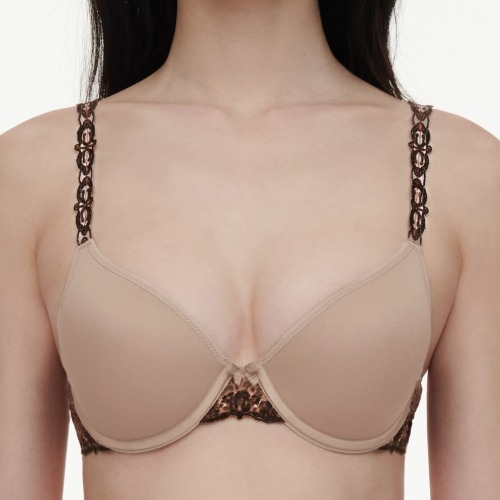 Chantelle Champ Elysees bruin voorgevormde bh
