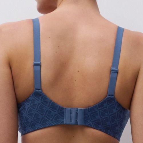 Chantelle Ace jeans blauw voorgevormde bh