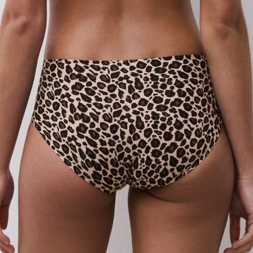 Chantelle SoftStretch bruin/print short