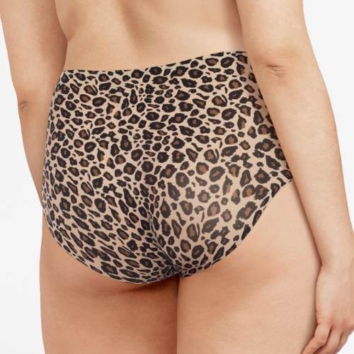 Chantelle SoftStretch bruin/print high brief
